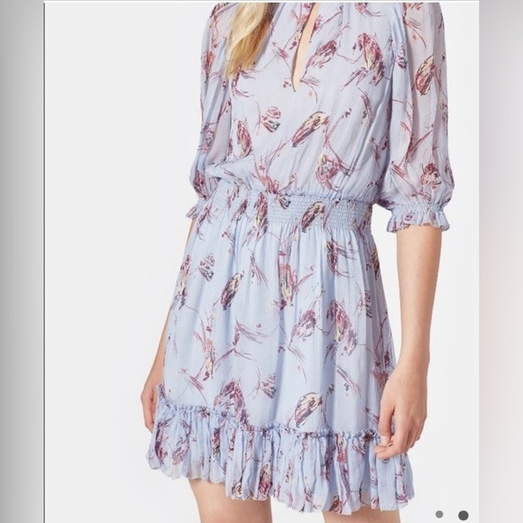 Joie Shima Silk Dress (LIKE NEW) Used once SZ M - Picture 4 of 12